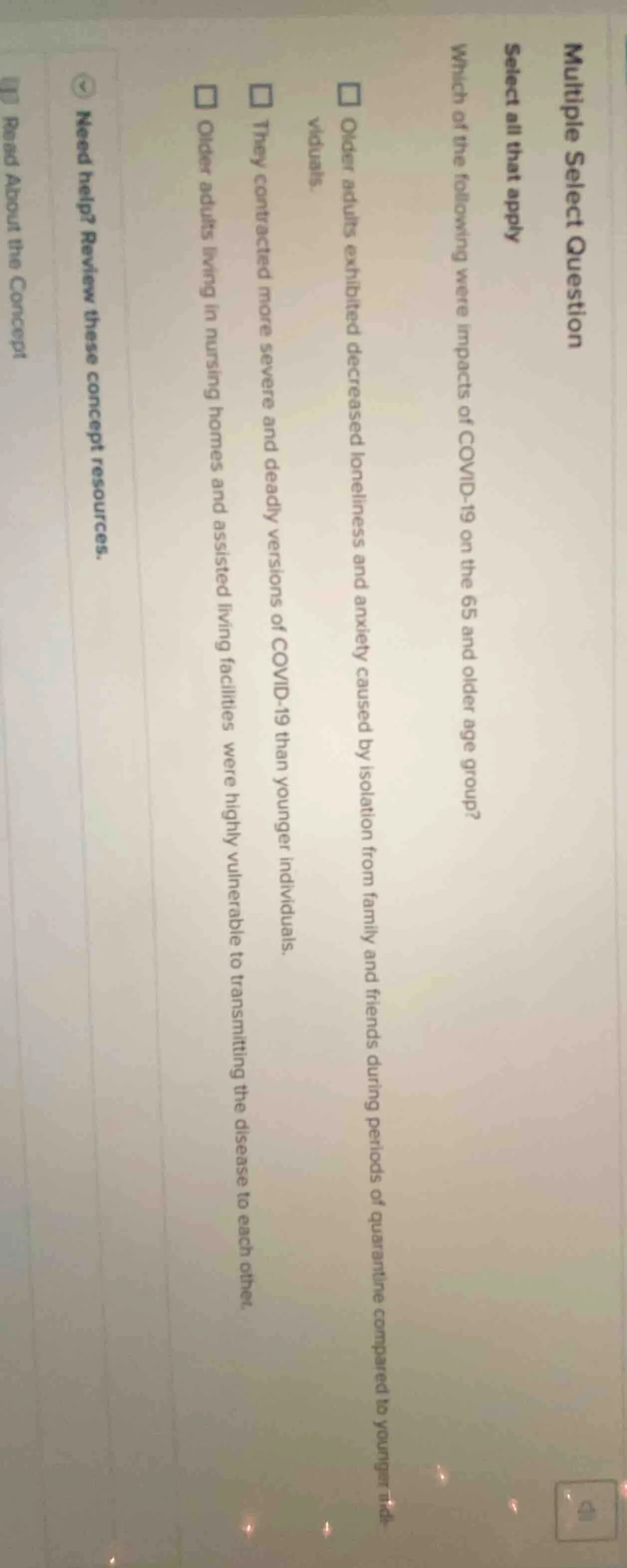 multiple select question select all that apply which of the following w…