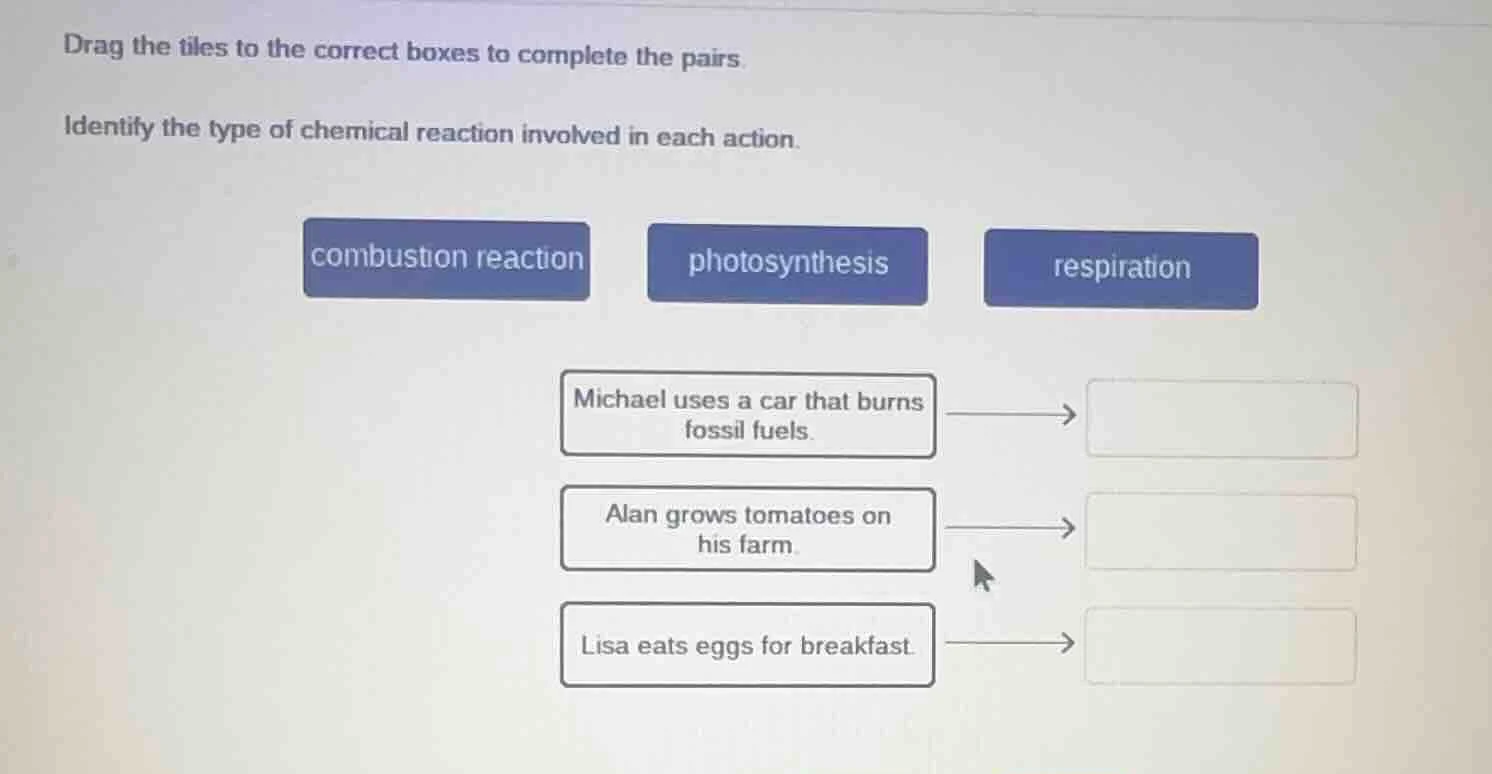 drag the tiles to the correct boxes to complete the pairs identify the …