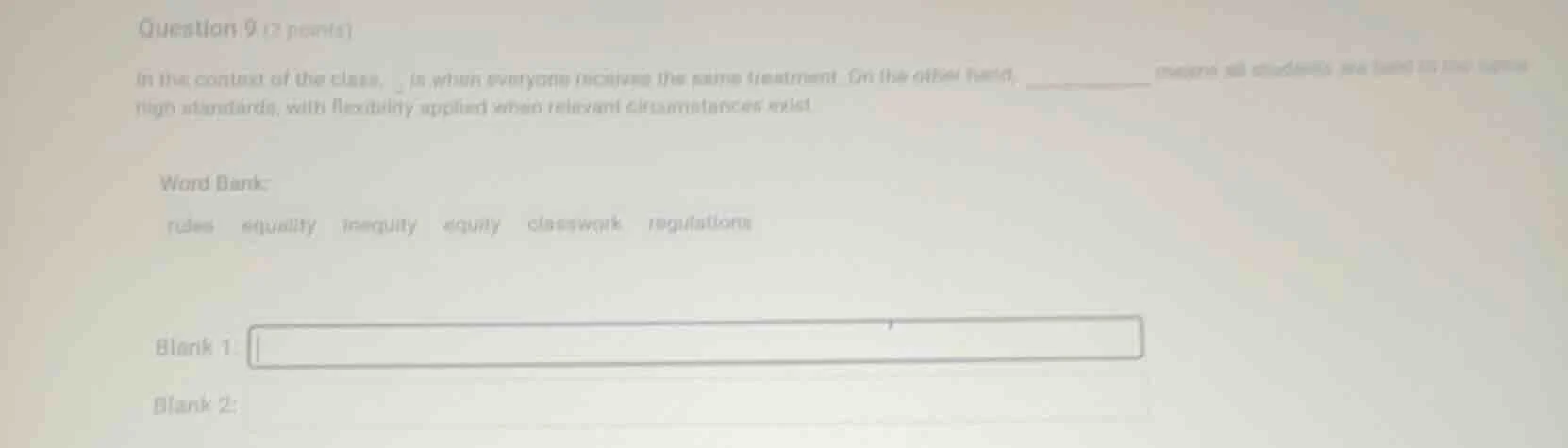 question 9 (2 points) in the context of the class, _ is when everyone r…