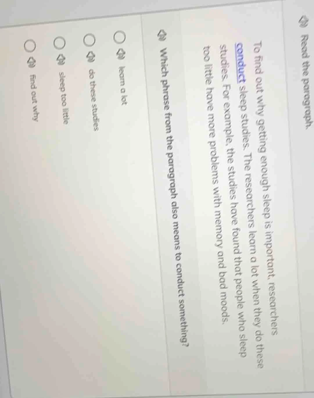 to find out why getting enough sleep is important, researchers conduct …