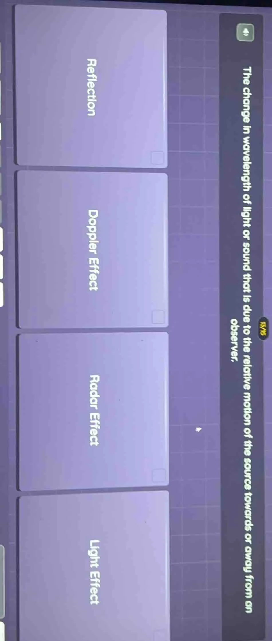 the change in wavelength of light or sound that is due to the relative …