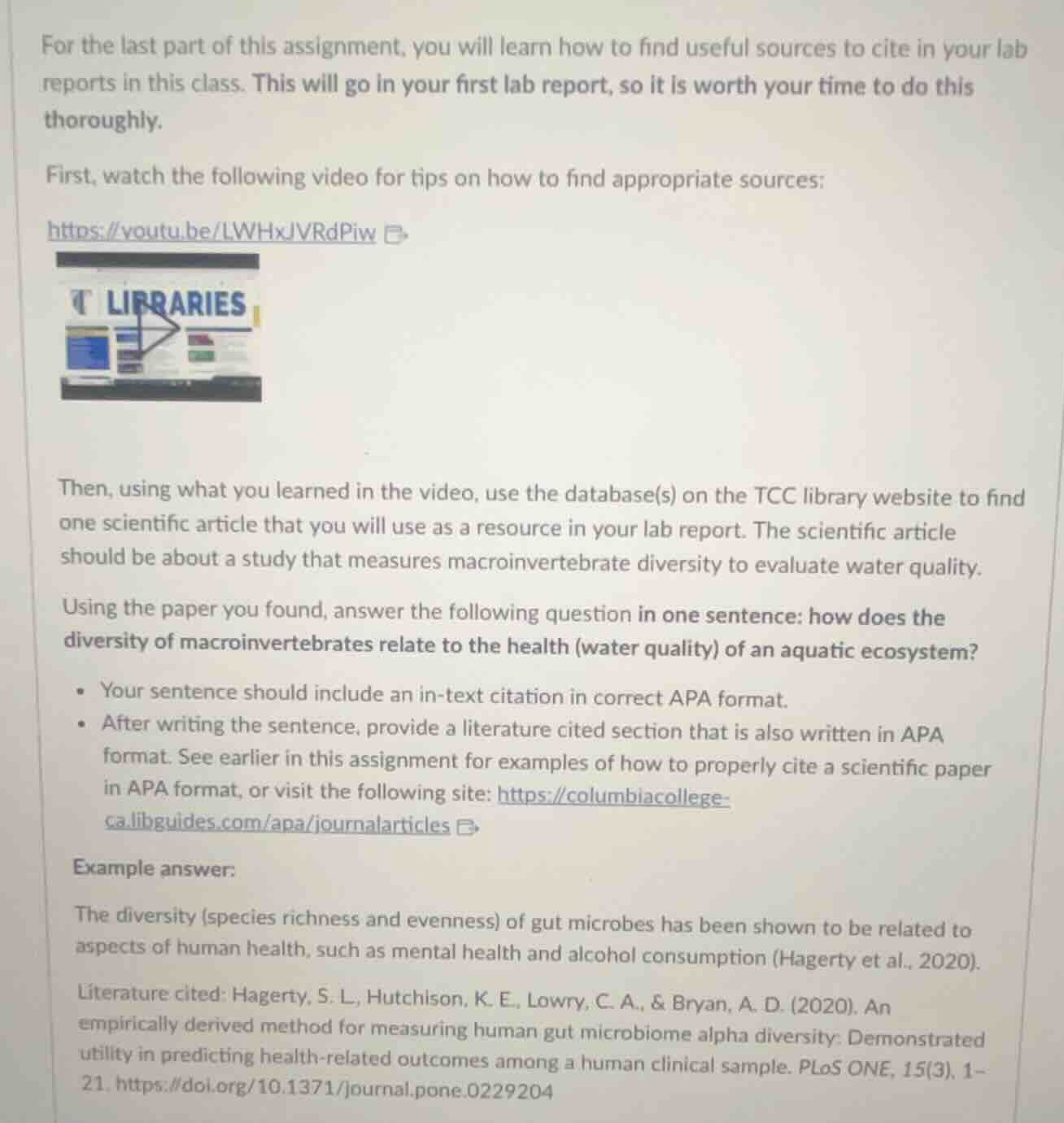 for the last part of this assignment, you will learn how to find useful…