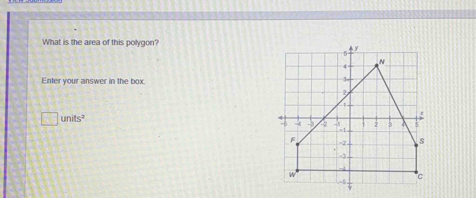 what is the area of this polygon? enter your answer in the box. \\boxed…