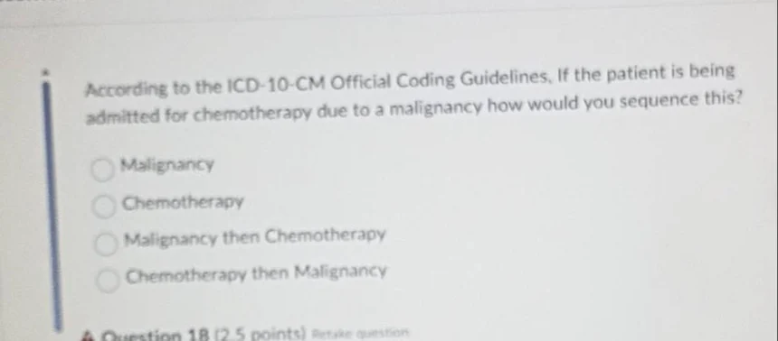 according to the icd-10-cm official coding guidelines, if the patient i…