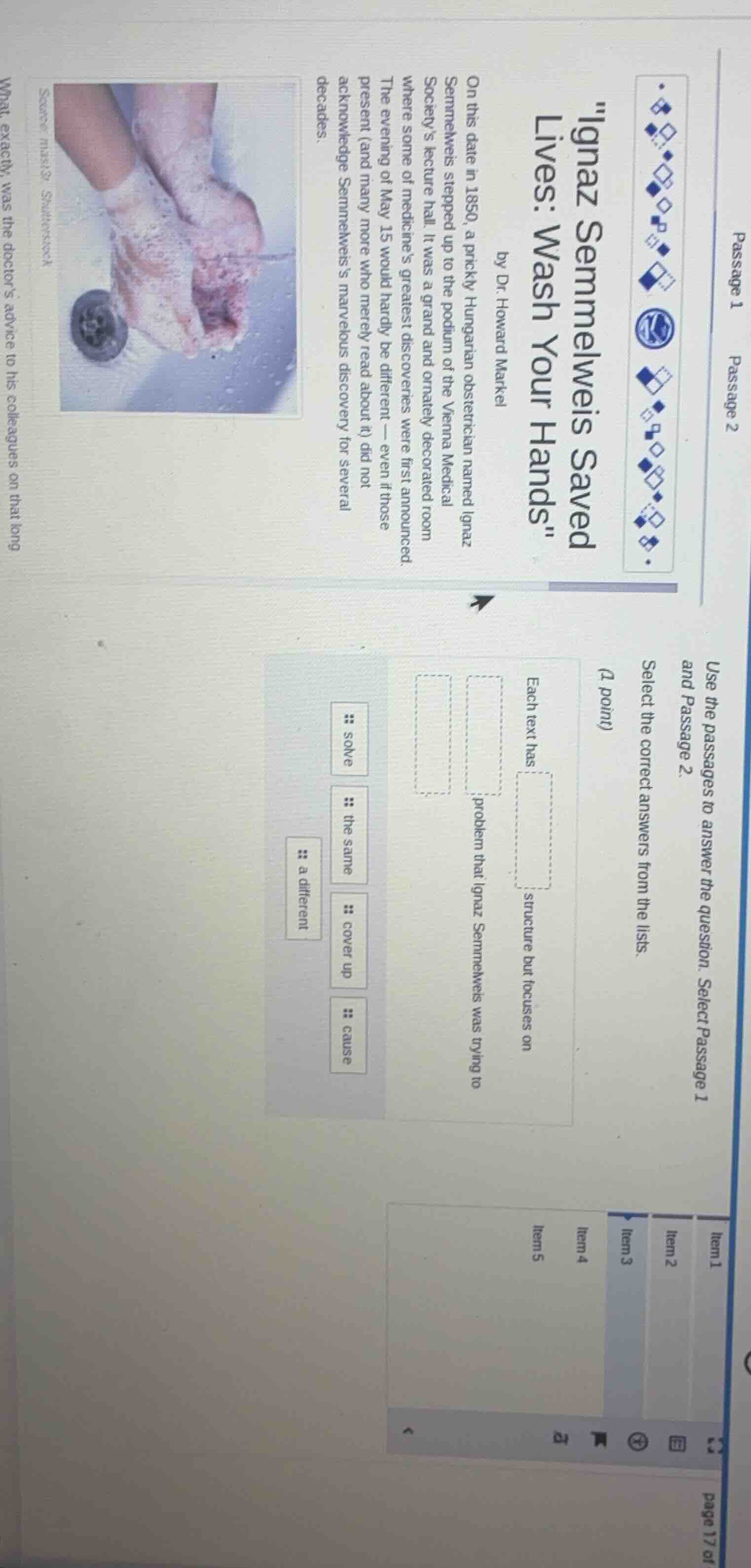 use the passages to answer the question. select passage 1 and passage 2…