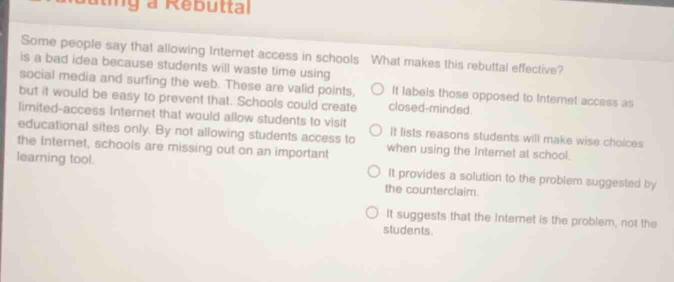 some people say that allowing internet access in schools is a bad idea …