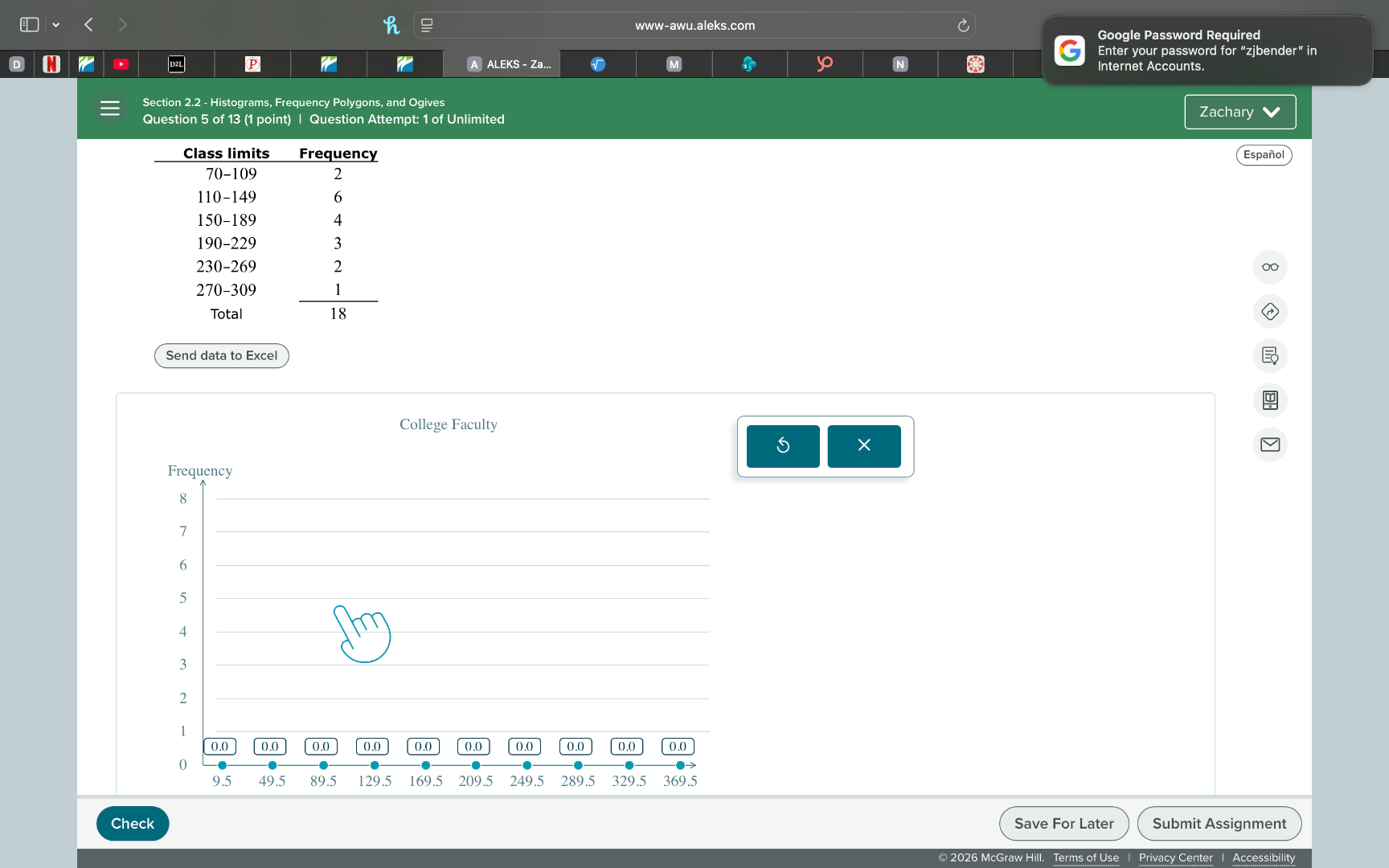 section 2.2 - histograms, frequency polygons, and ogives question 5 of …