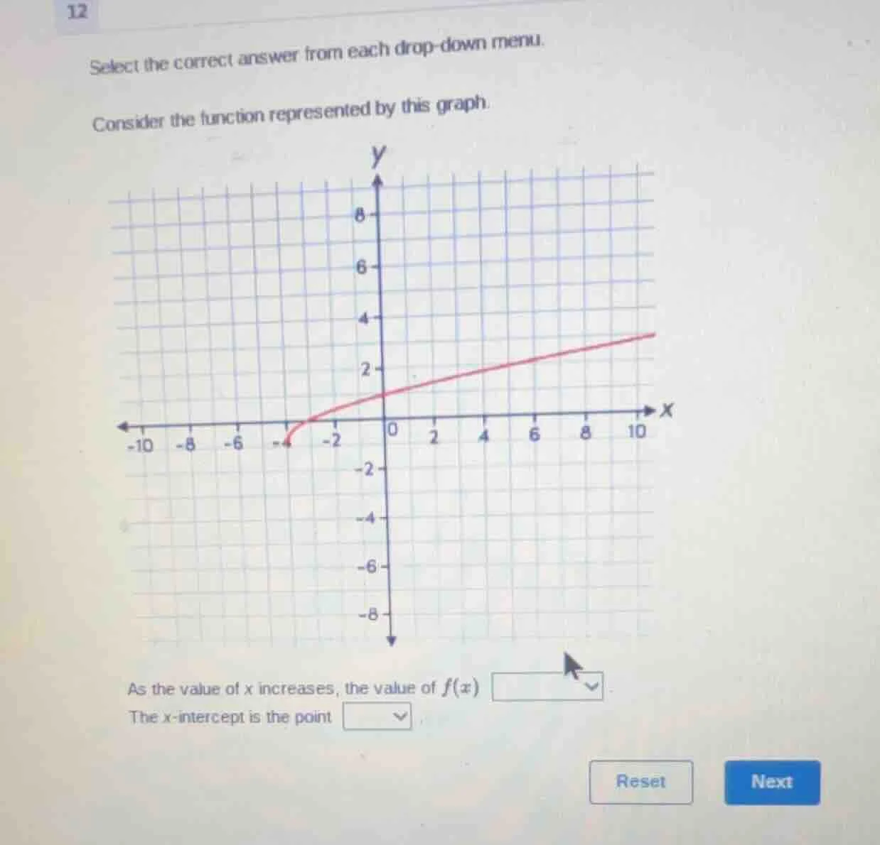 12 select the correct answer from each drop - down menu. consider the f…