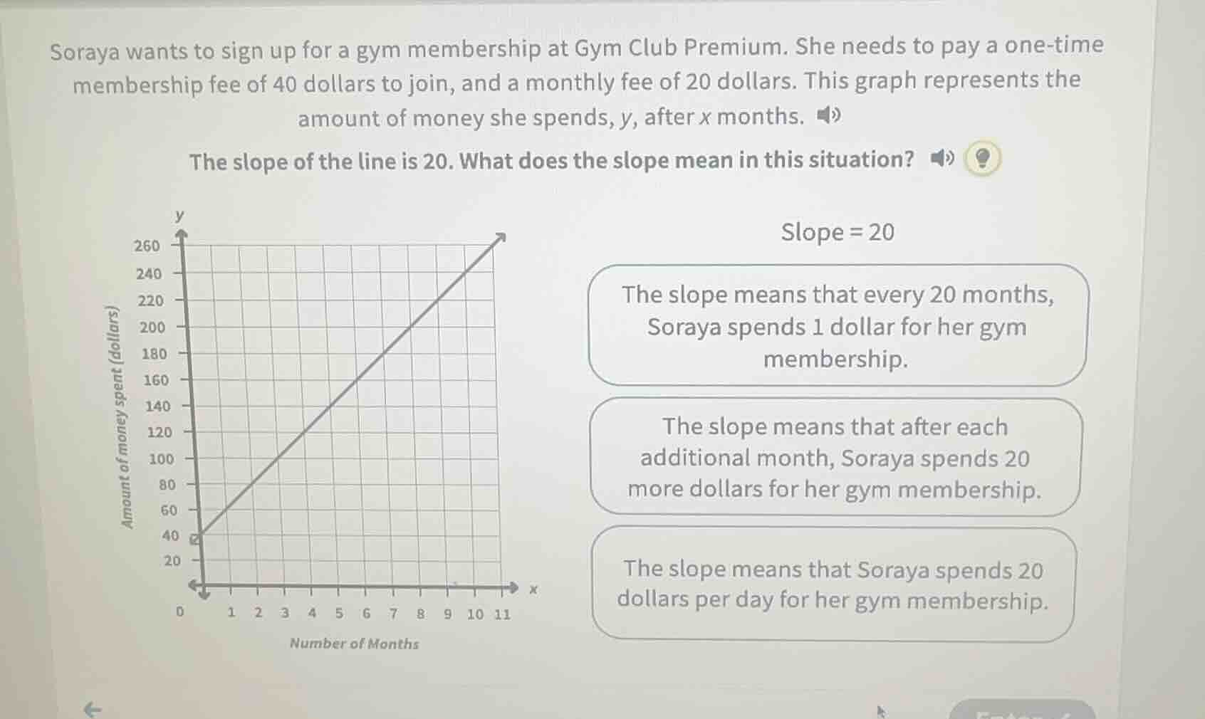 soraya wants to sign up for a gym membership at gym club premium. she n…