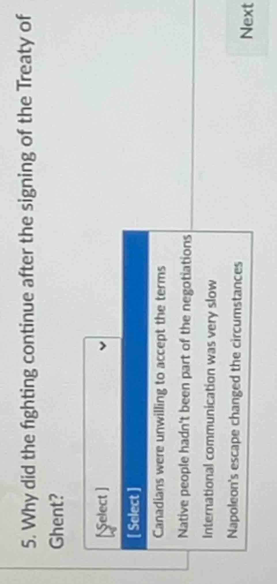 5. why did the fighting continue after the signing of the treaty of ghe…