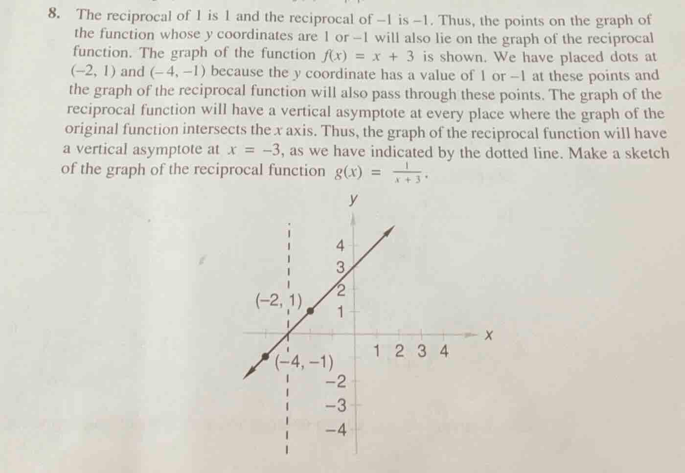 8. the reciprocal of 1 is 1 and the reciprocal of -1 is -1. thus, the p…