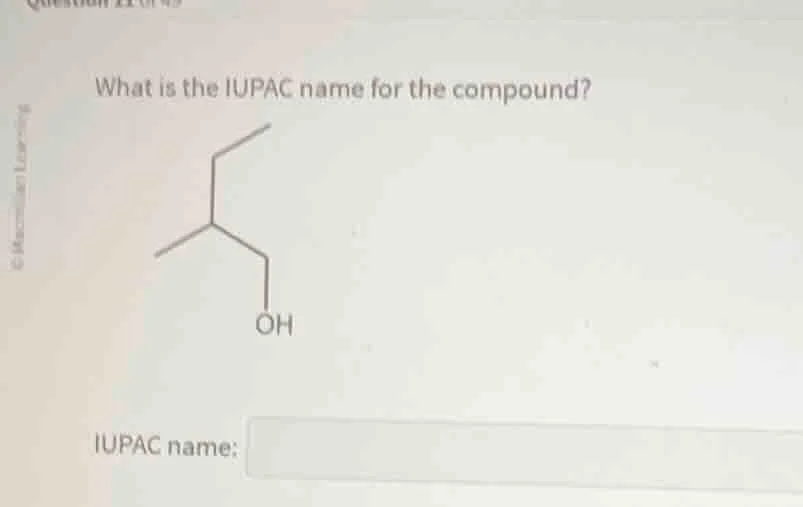 what is the iupac name for the compound? iupac name: