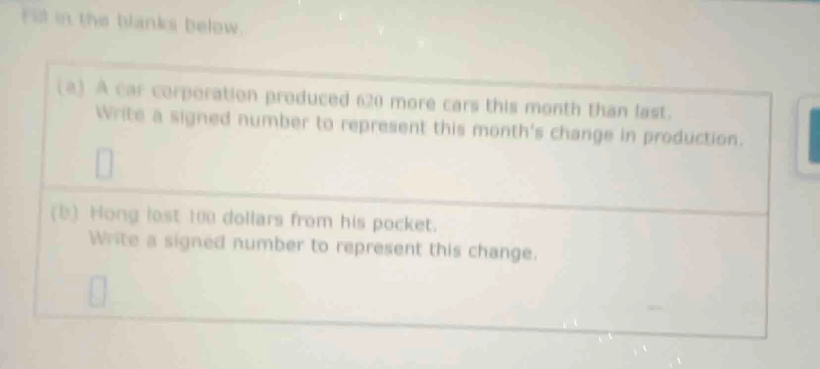 fill in the blanks below. (a) a car corporation produced 620 more cars …
