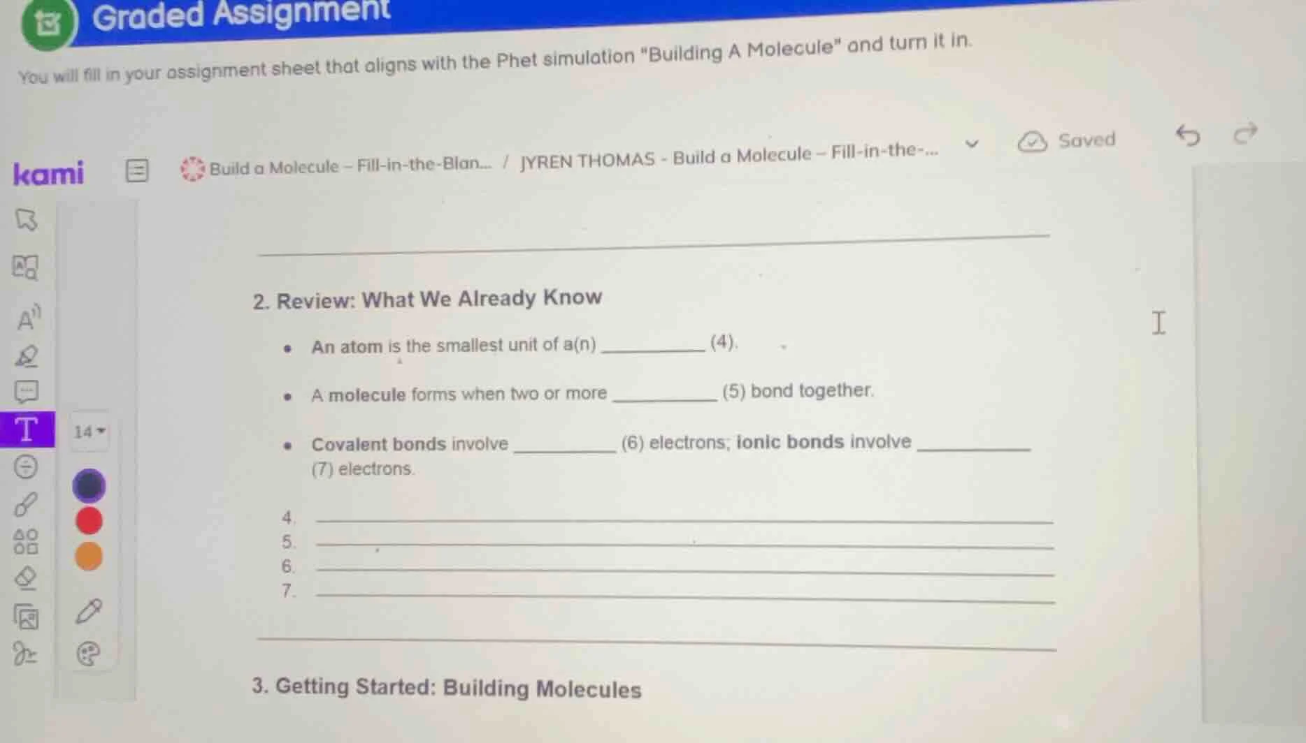 graded assignment you will fill in your assignment sheet that aligns wi…