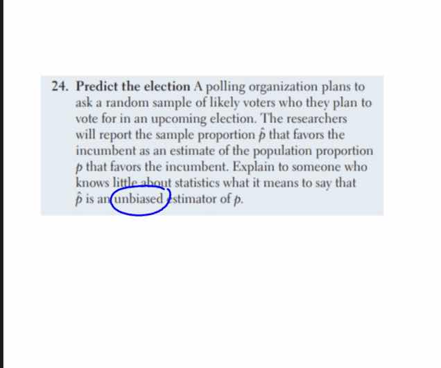 24. predict the election a polling organization plans to ask a random s…