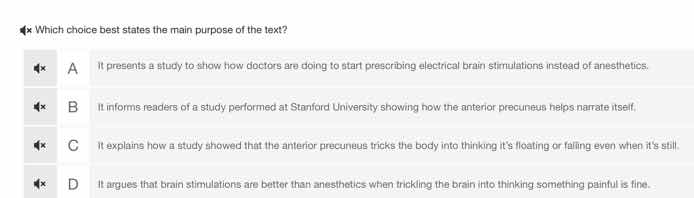 which choice best states the main purpose of the text? a it presents a …