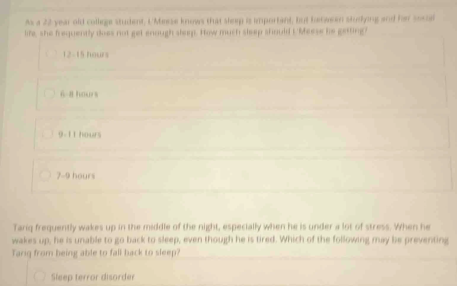 as a 22 year old college student, umonna knows that sleep is important,…