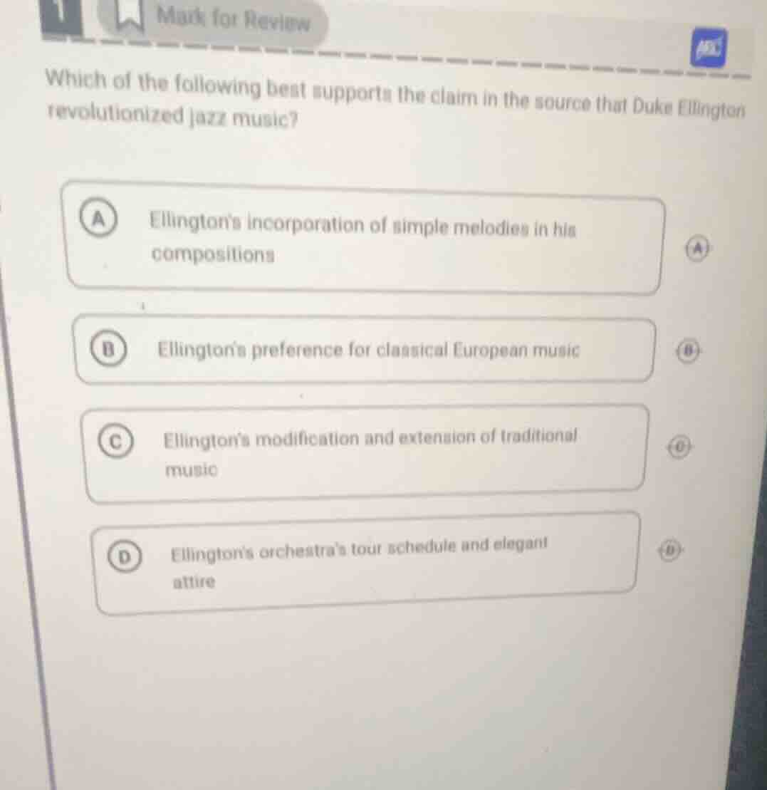 which of the following best supports the claim in the source that duke …