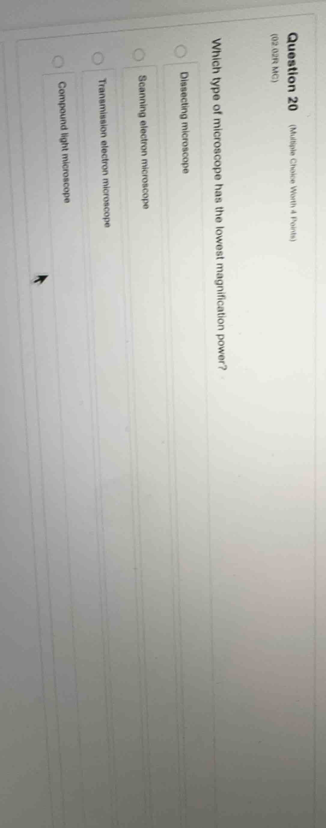 question 20 (multiple choice worth 4 points) (02.02r mc) which type of …