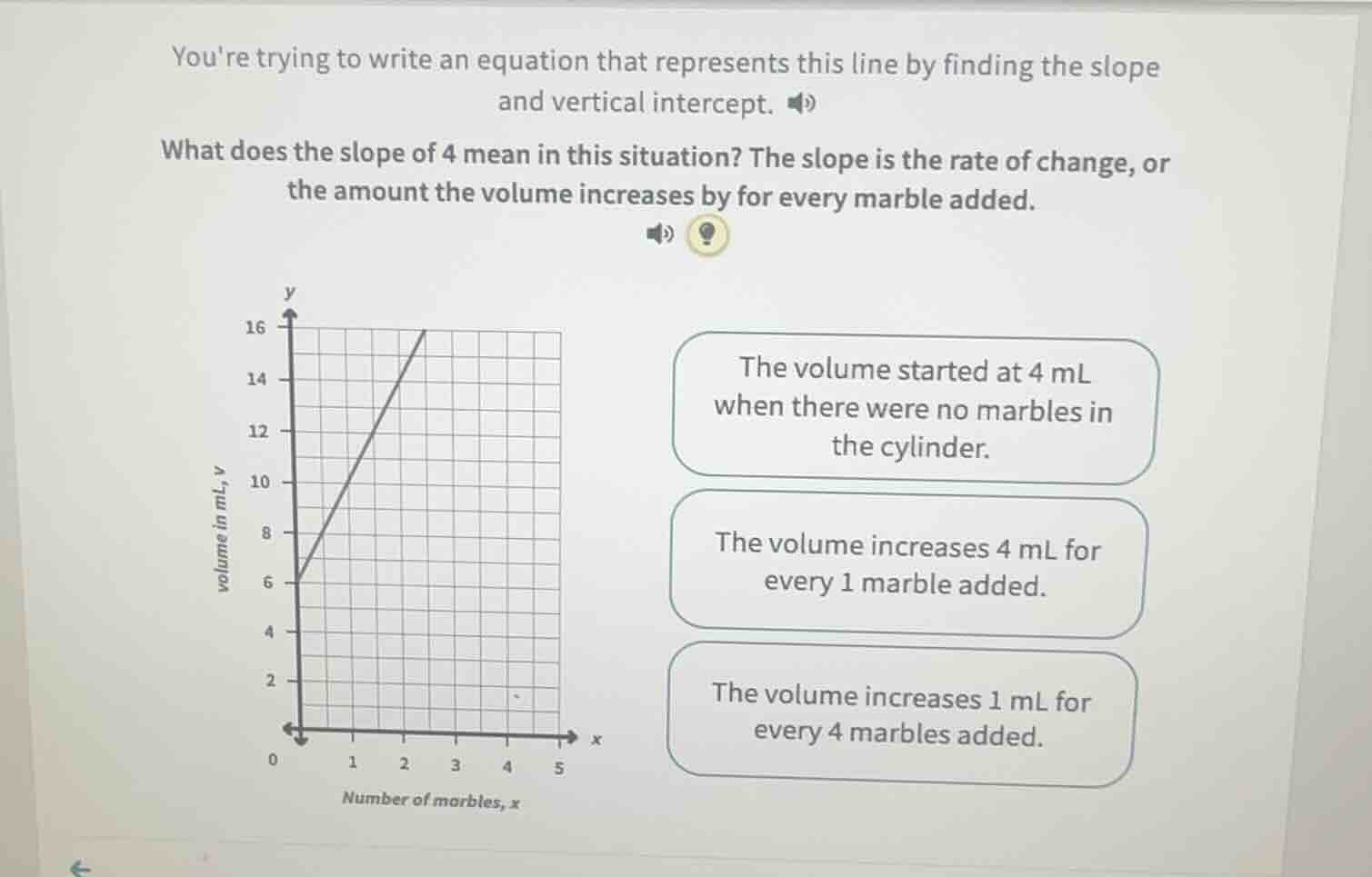youre trying to write an equation that represents this line by finding …