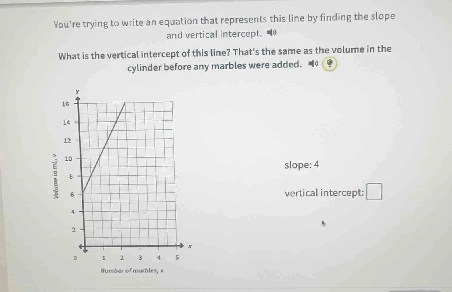 youre trying to write an equation that represents this line by finding …