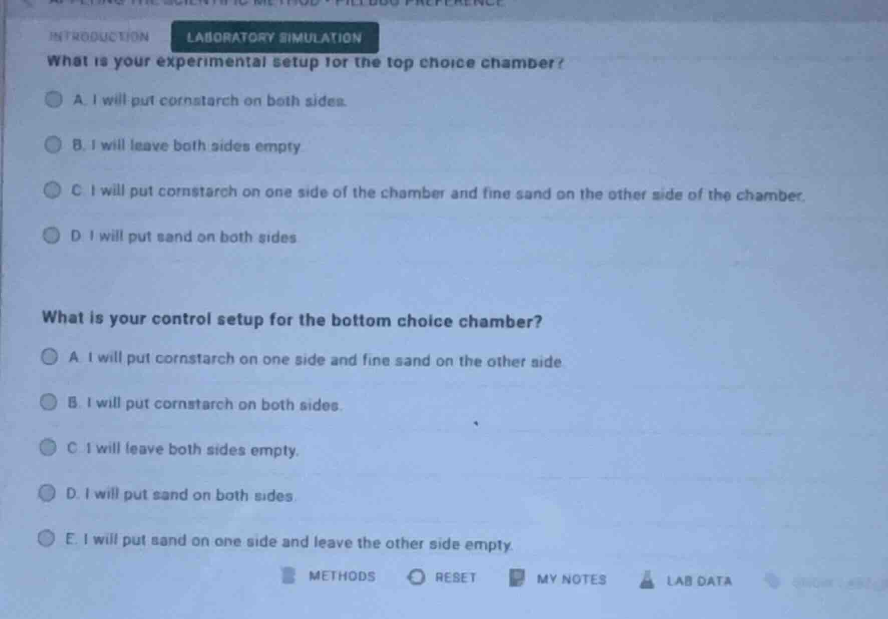 introduction laboratory simulation what is your experimental setup for …