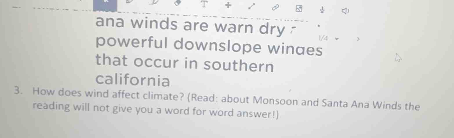 ana winds are warn dry powerful downslope windes that occur in southern…