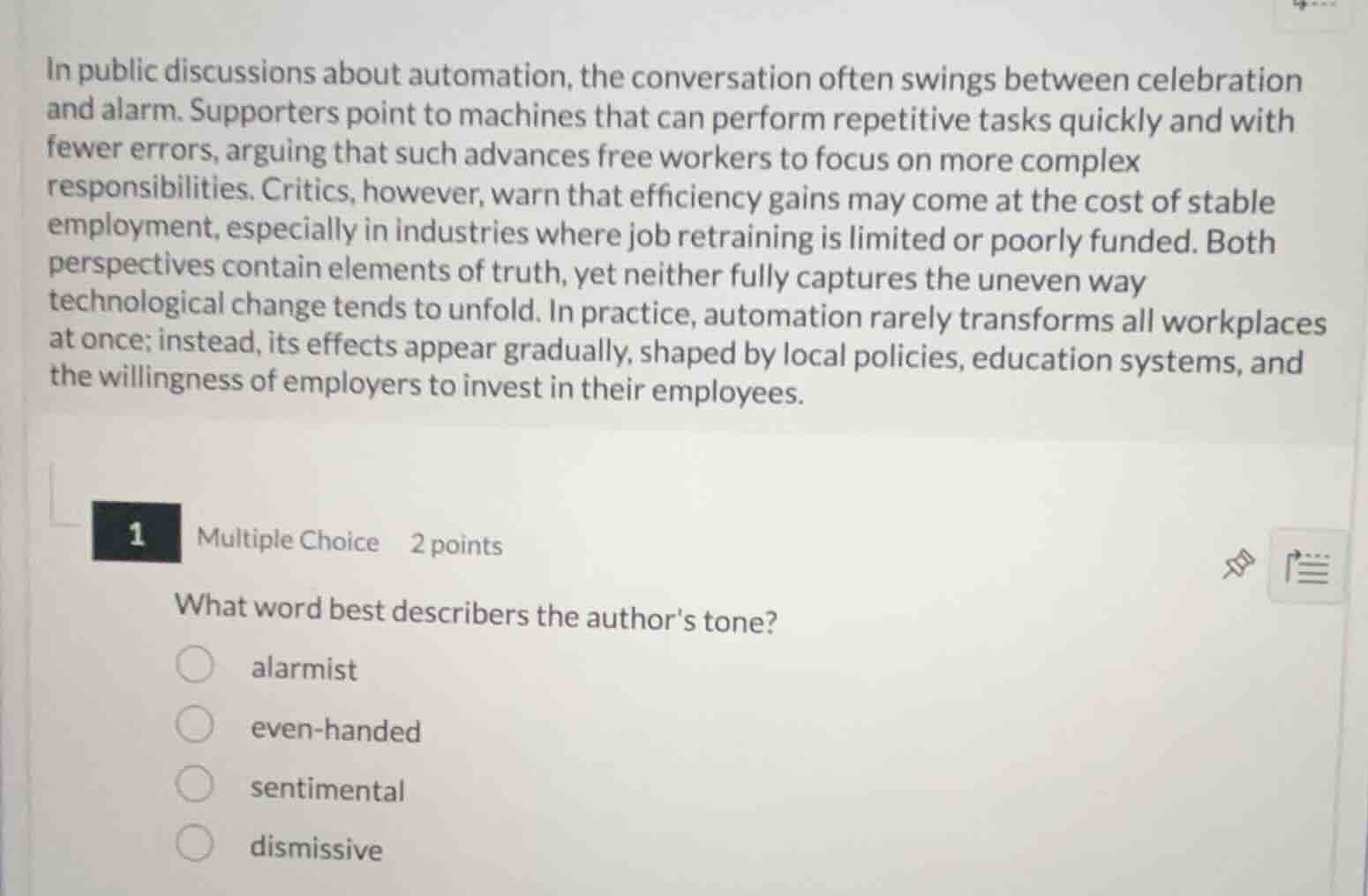 in public discussions about automation, the conversation often swings b…
