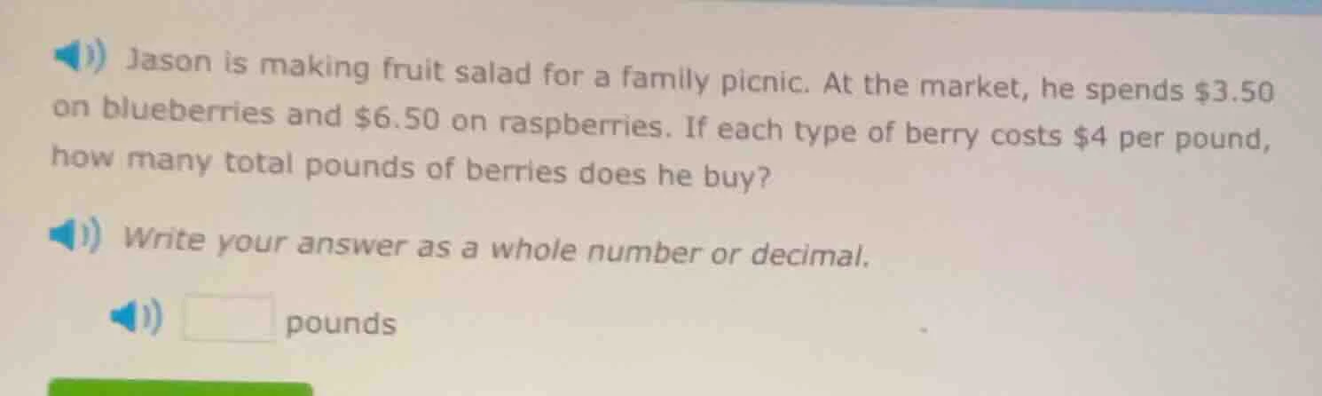 jason is making fruit salad for a family picnic. at the market, he spen…