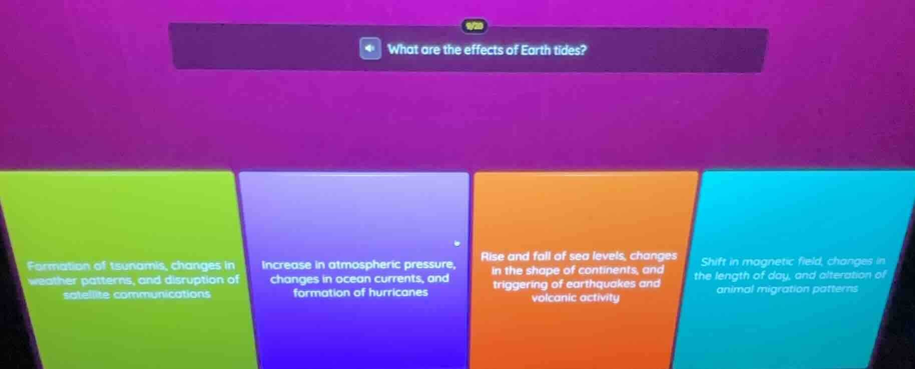 what are the effects of earth tides? formation of tsunamis, changes in …