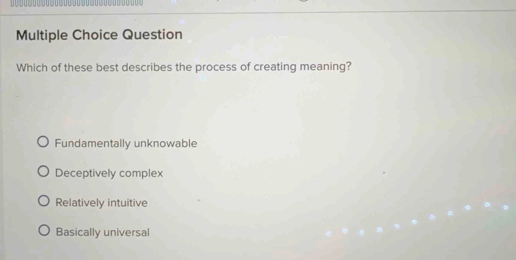 multiple choice question which of these best describes the process of c…