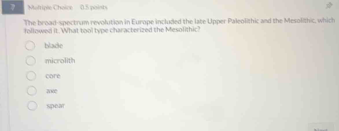 multiple choice 0.5 points the broad - spectrum revolution in europe in…