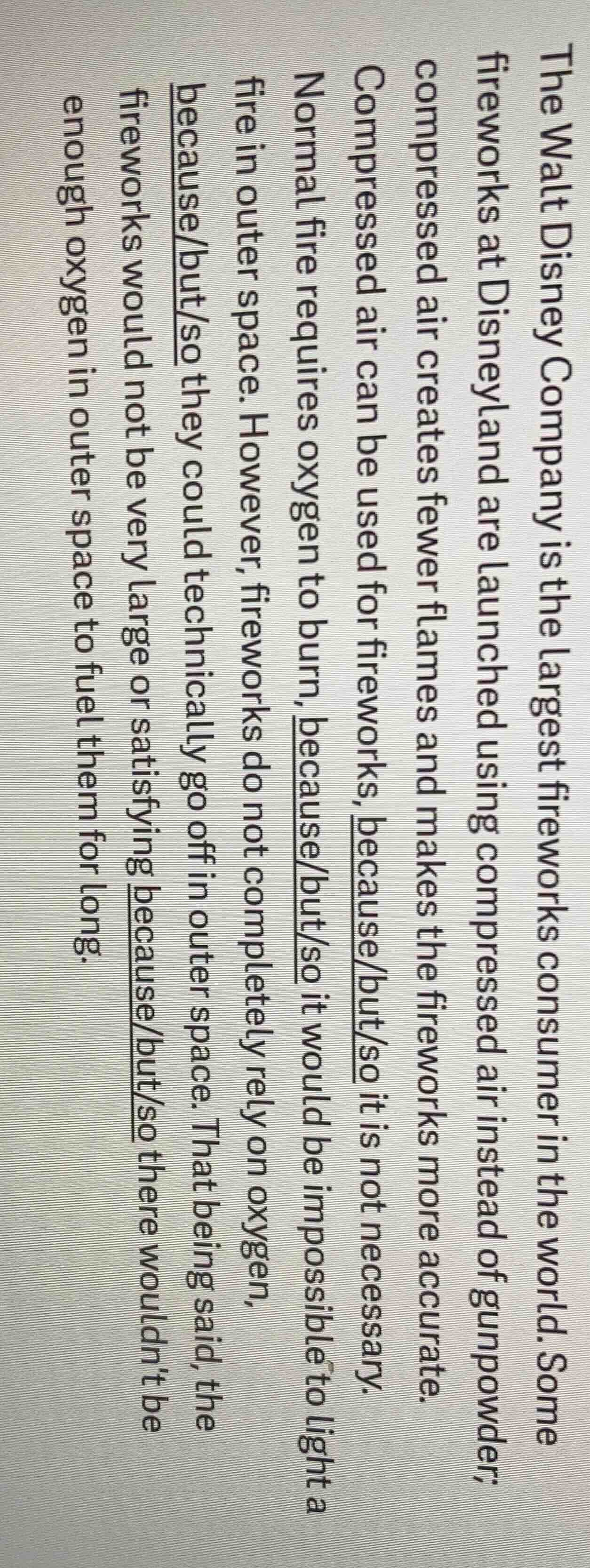 the walt disney company is the largest fireworks consumer in the world.…
