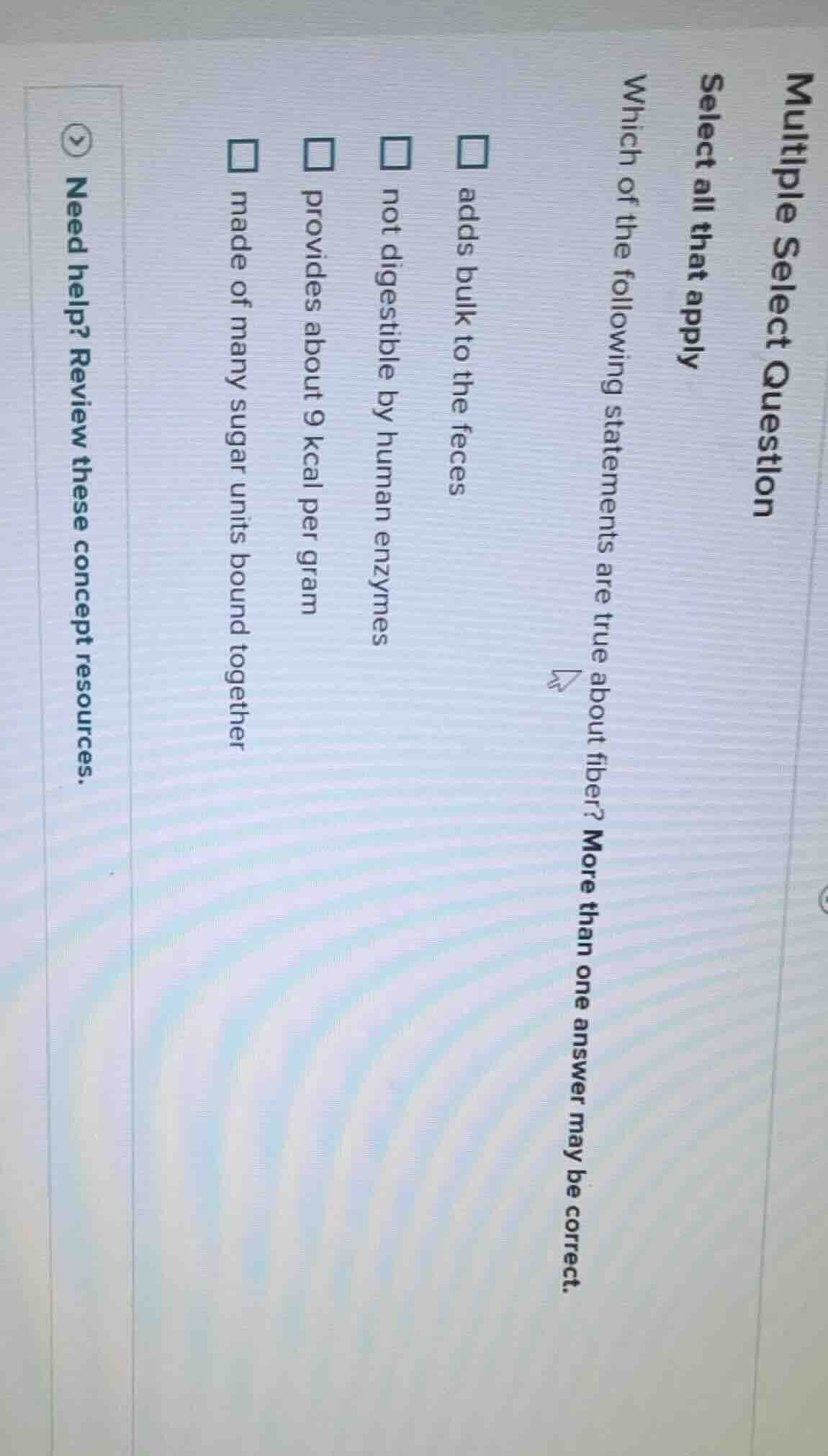 multiple select question select all that apply which of the following s…