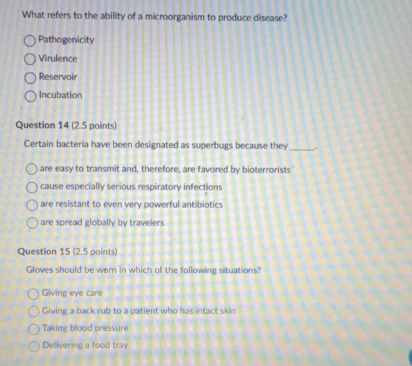 what refers to the ability of a microorganism to produce disease? patho…