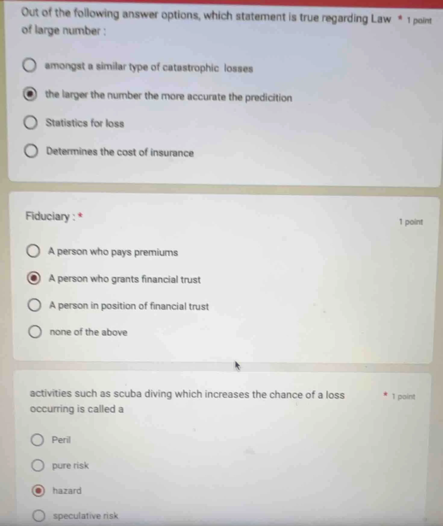 out of the following answer options, which statement is true regarding …