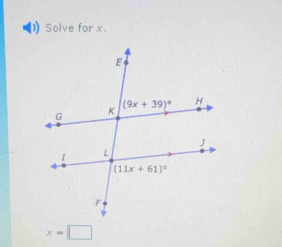 solve for x. x = \\square
