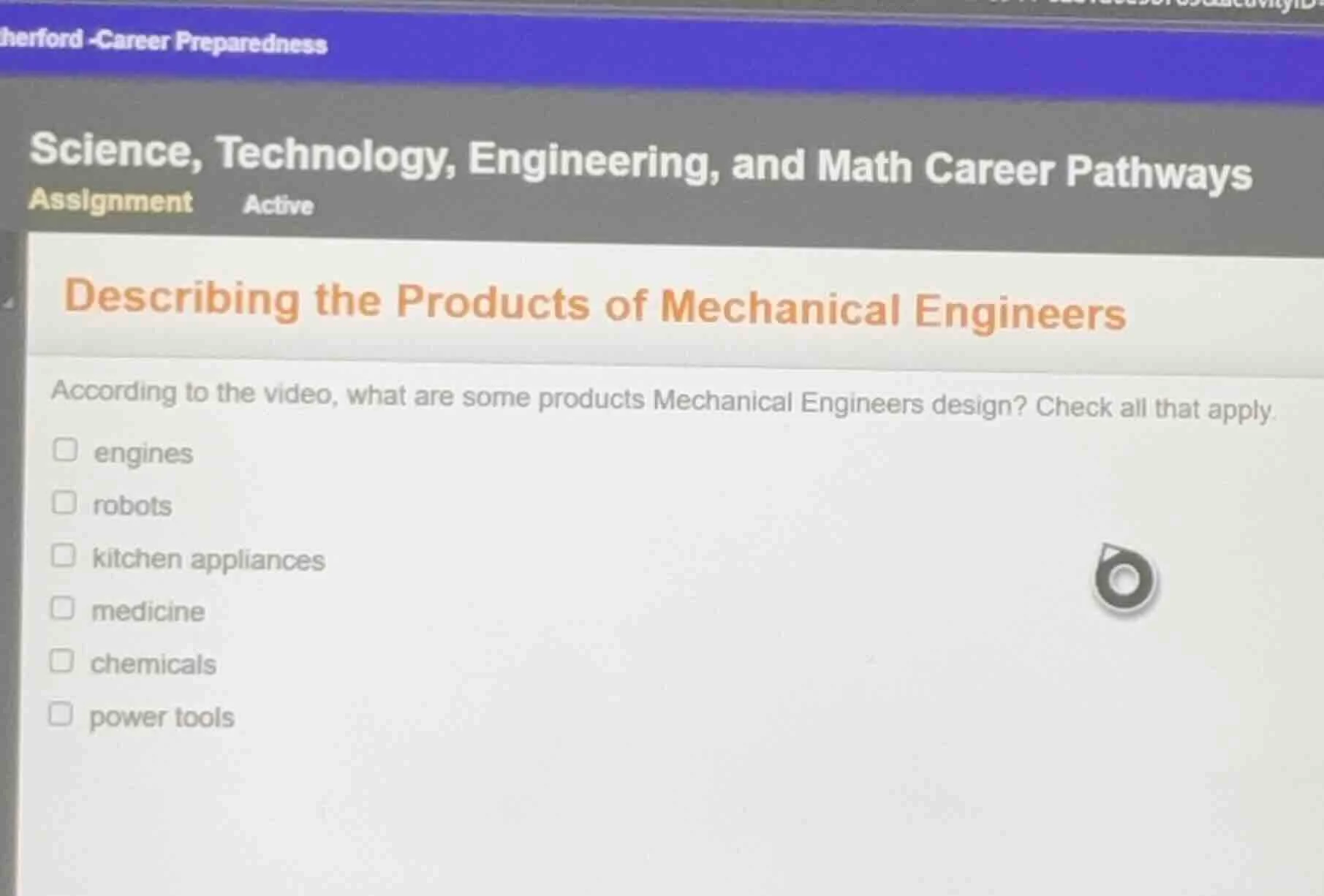 science, technology, engineering, and math career pathways assignment a…