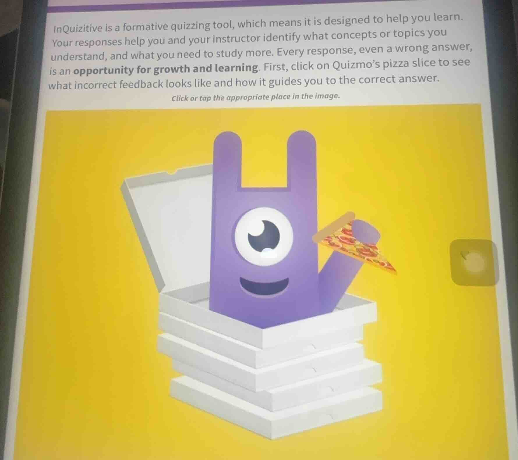 inquizitive is a formative quizzing tool, which means it is designed to…