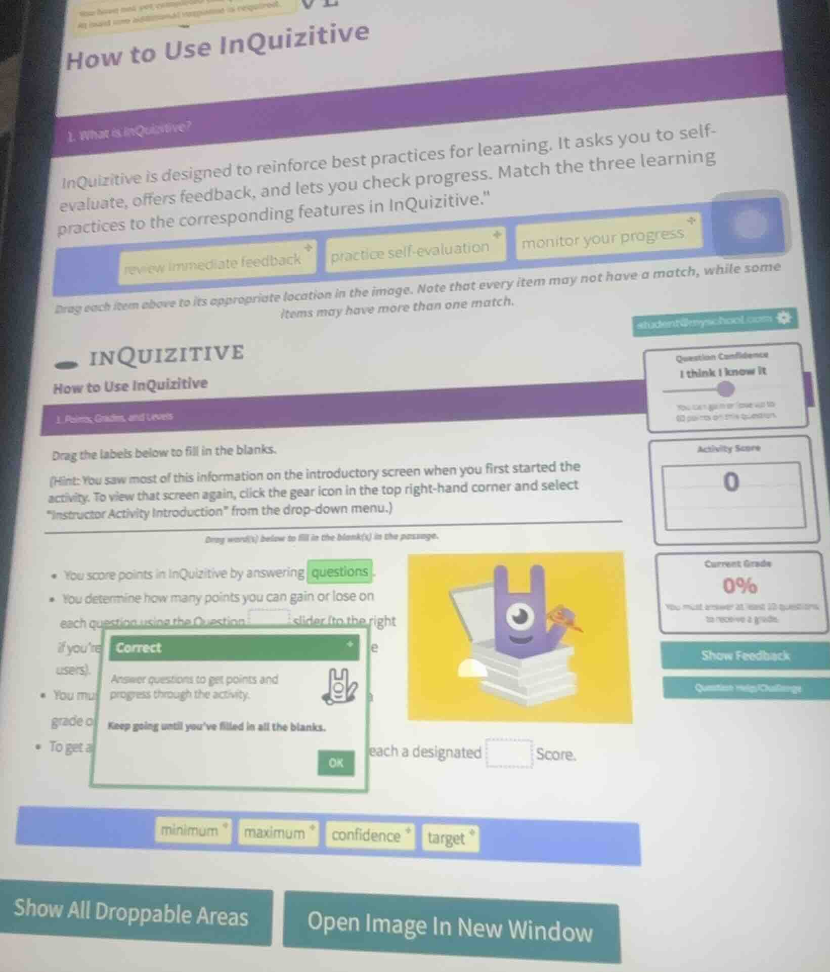 how to use inquizitive 1. what is inquizitive? inquizitive is designed …