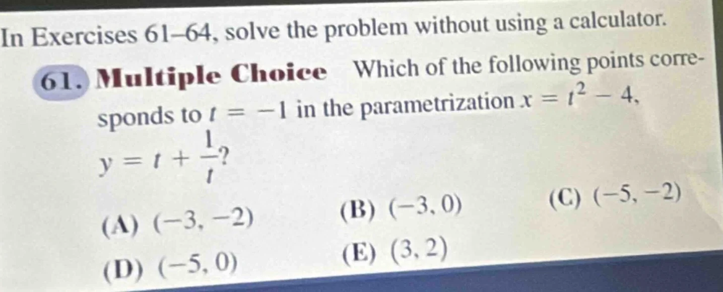 in exercises 61–64, solve the problem without using a calculator. 61. m…