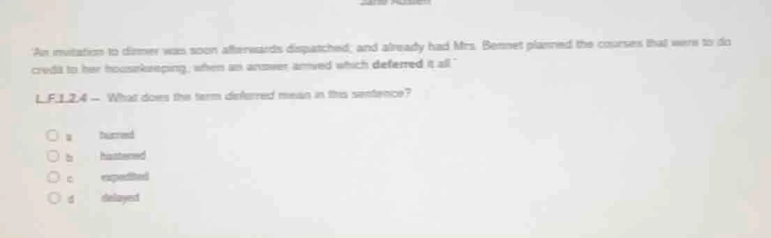 an invitation to dinner was soon afterwards dispatched, and already had…