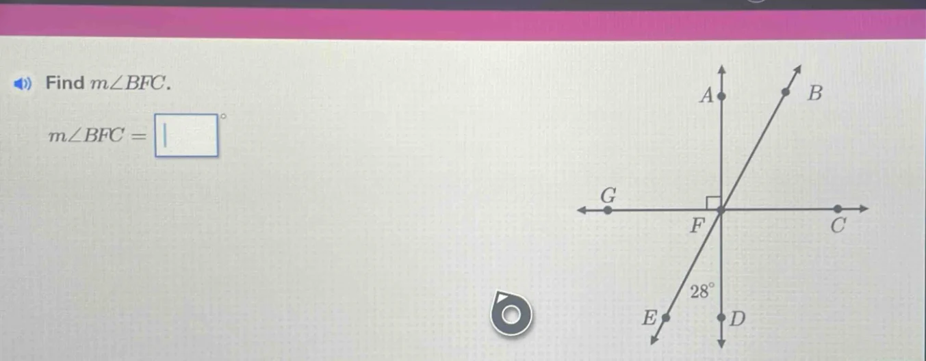 find ( mangle bfc ).( mangle bfc = square^circ )