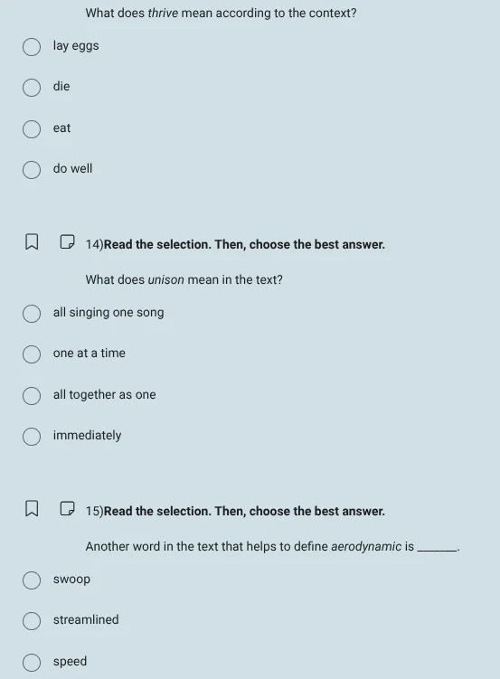 what does thrive mean according to the context? lay eggs die eat do wel…