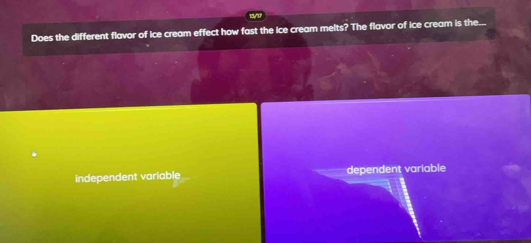 does the different flavor of ice cream effect how fast the ice cream me…