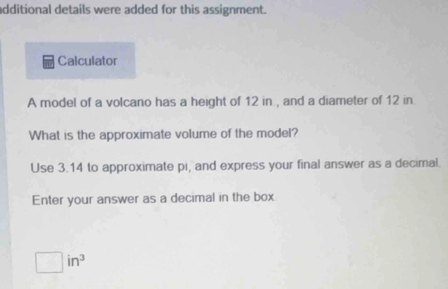 additional details were added for this assignment. calculator a model o…