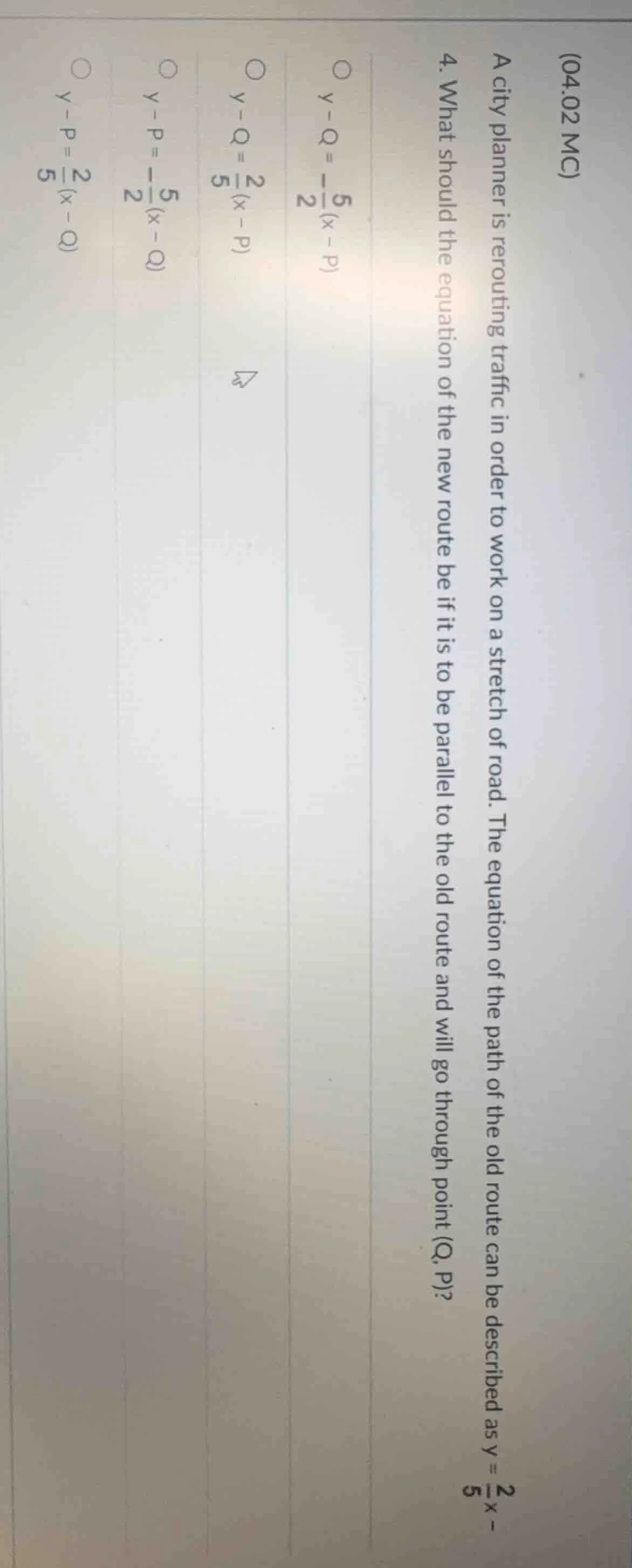 (04.02 mc) a city planner is rerouting traffic in order to work on a st…