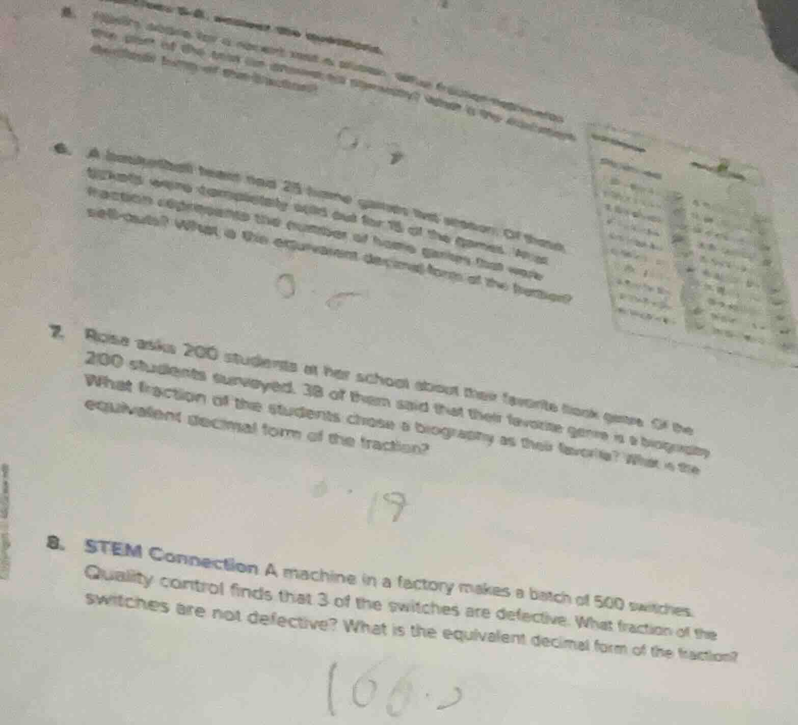 6. a basketball team had 25 home games this season. of these tickets we…