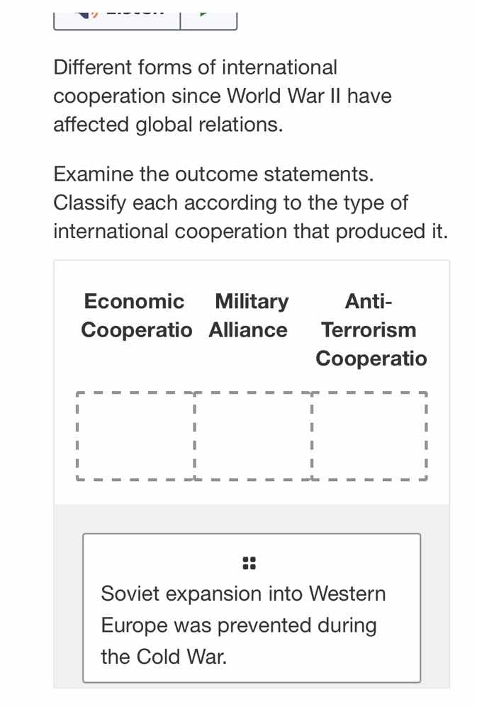 different forms of international cooperation since world war ii have af…