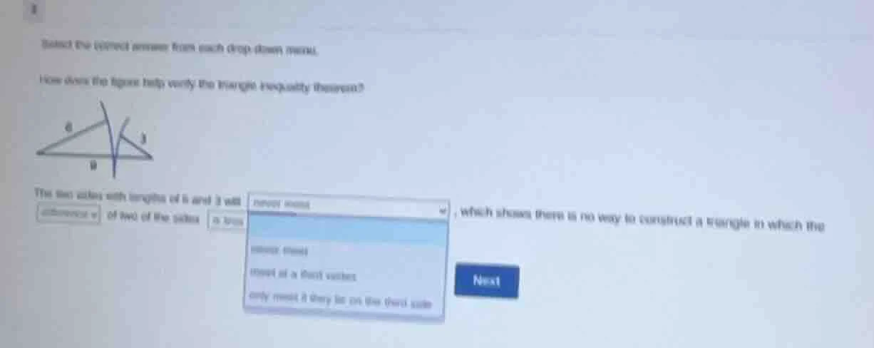 select the correct answer from each drop - down menu. how does the figu…